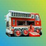 FLASH THE FIRE TRUCK BOUNCER