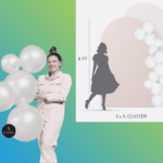 BALOON GARLAND SIZE